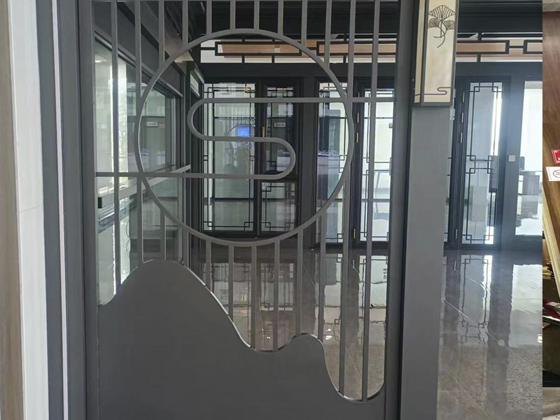 私人庭院金属隔断