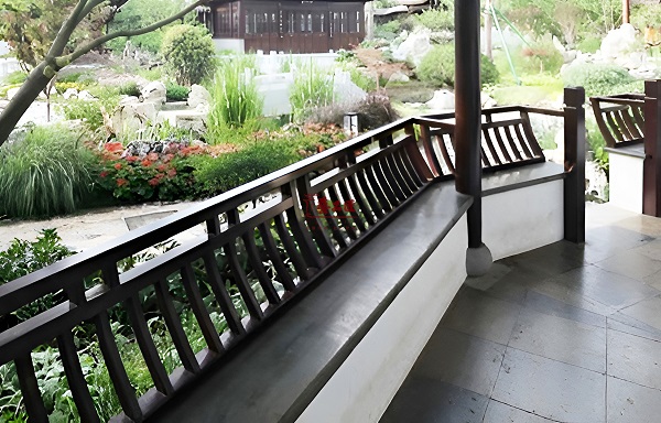 西安拓建古建金属美人靠：精工铝艺，点缀中式园林雅韵