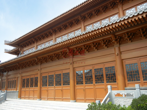 西安拓建仿古门窗｜低碳绿色铝艺门窗，践行古建可持续营造理念