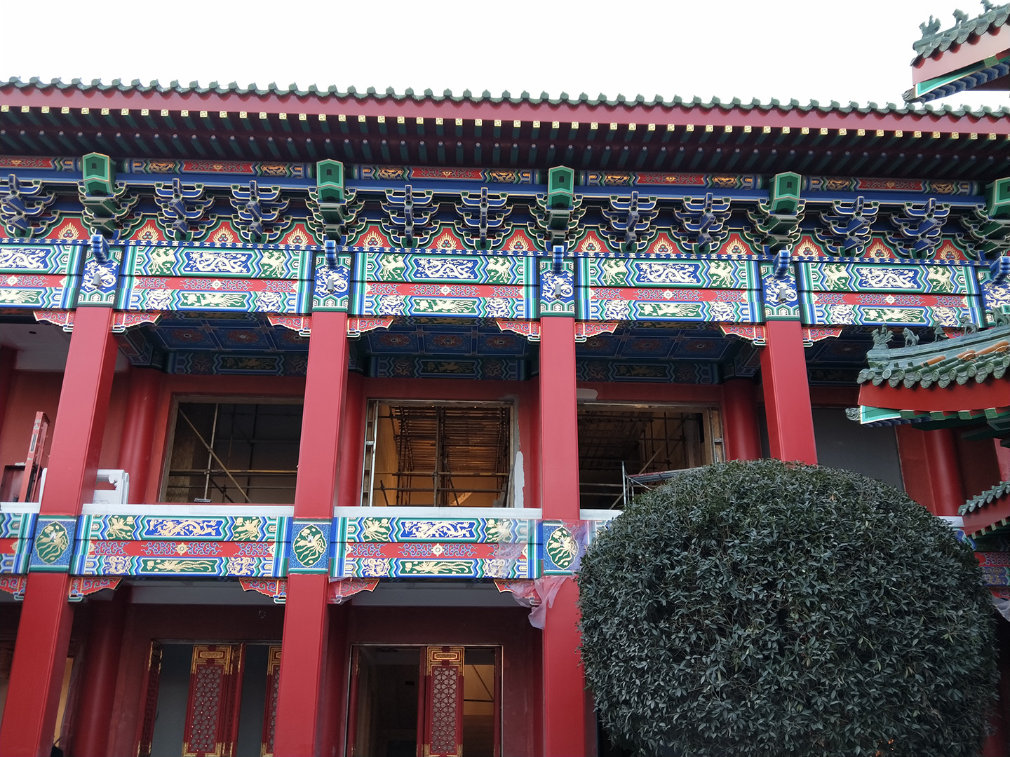 西安拓建金属雀替｜低碳铝艺可持续营造，传承梁柱古建文脉