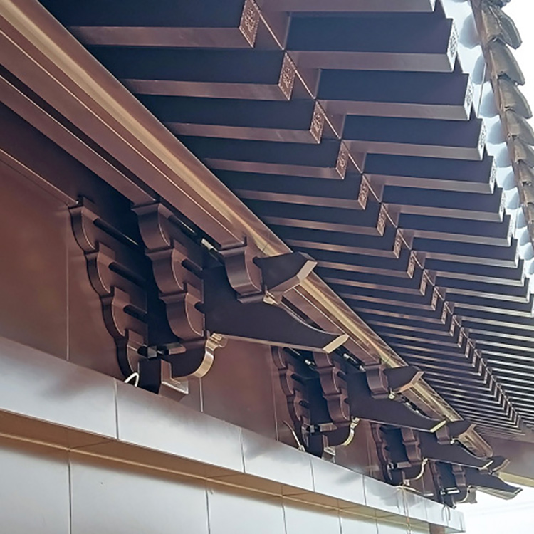 材新韵古，匠续檐风&mdash;&mdash;拓建金属斗拱的古今共生之道